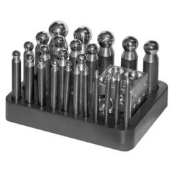 Bolponsenset met ank 25 delig,2.3-25 mm