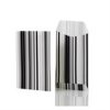 Cadeauzakje, zilver/zwart10 stuks