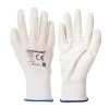 Handschoen wit, silverline maat 9/extra large