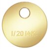 Keurplaatje 14K Gold filled