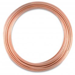 Koperdraad, rond 1.0 mm (100.0 cm)