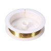 Metaaldraad, goudkleurig 0.3 mm , rol 25 meter