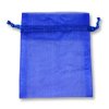 Organza zakje, blauw
