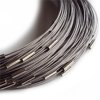 Rvs spang, zilver