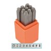 Slagcijfers 3 mm, news print impressart