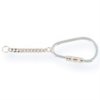 Sleutelring met ketting, 925 zilver