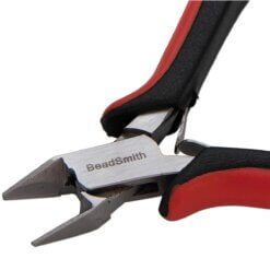 Zijkniptang extra fijn 111 mm, met 2 veren Ergonomisch - Beadsmith