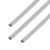 Zilverdraad, vierkant 4.0 mm (10.0 cm)