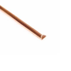 Halfrond koperdraad