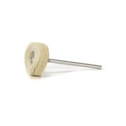 Polijstborstel voor hang- en handmotor, leer
