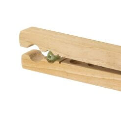 houten ring en kralen klem