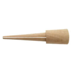 Houten spindel voor schuurpapier