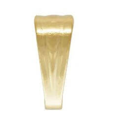 14 K Gold filled inhaakoog 5.3 mm, bewerkt 1 st