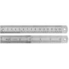 RVS Liniaal 150 mm, mm en inch verdeling