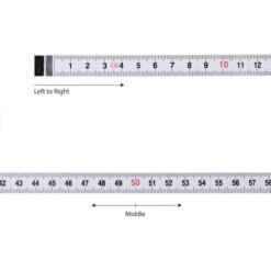 Zelfklevend meetlint - 100 cm