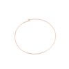 Messing rosékleurige Spang 2 mm - lengte 44 cm