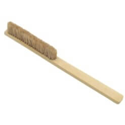 Natuurhaar borstel met 4 rijen