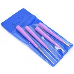 Opruimers met kunststof heft, set 4 stuks
