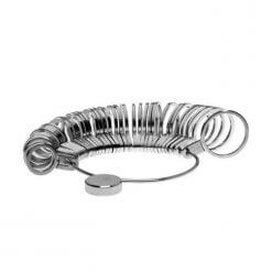 Ringmaten van aluminium - vlak 2 mm, diameter en omtrekmaten