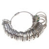 Ringmaten van aluminium - vlak 3.5 mm, nr 1-33