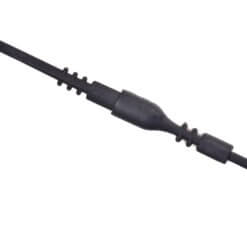 Rubberen ketting met tube lock, 2 mm - 40 cm