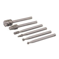 Set frezen, 6 stuks 2 tot 7 mm - Economy