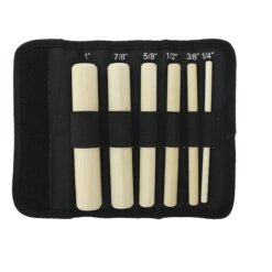 Houten mandrellen set, 6 delig - Beadsmith