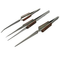 Soldeerpincetten set 3 delig , 160 mm