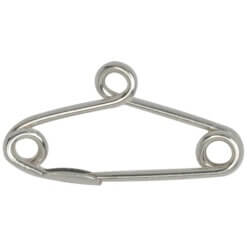 Veilgheidsspeld met oog 925 Zilver, 15 mm