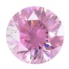 Zirconia Roze – rond – facet geslepen