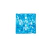 Zirconia Blauw - vierkant - facet geslepen